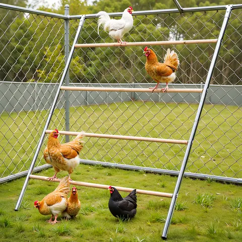 PAWGIANT Chicken Roosting Bars for Coop Accessories, Chicken Perches Activity Play, Wooden Chicken Ladder, Chicken Toys Easy to Assemble & Clean, Summervibes, dealsforyou, summerwins, restock, dealsforyoudays, DFYD