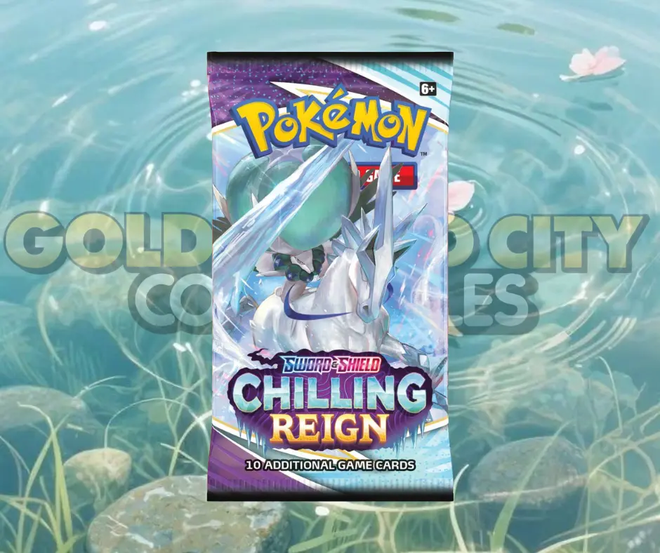 Pokémon Chilling Reign Non-Sports Collectible Trading Card Booster Packs, Trading Card Packs