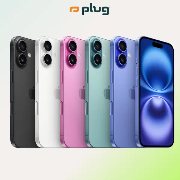 Refurbished iPhone 16 Plus (Unlocked) - Good Condition with 1-Year Warranty by Plug
