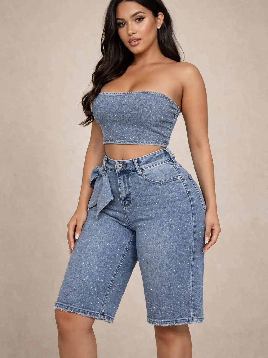 Anai Coquette Bermuda Short