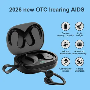 OTC hearing aids for adults-ear-hanging in-ear amplification, rechargeable, over-the-counter