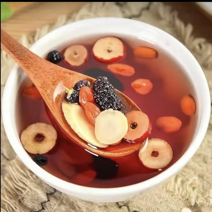 Kidney Tea Formula Ginseng Five Treasure Tea Combination Scented Tea Red  Date Wolfberry Tea Men's and Women Tea Health Dried Fruit Beverage Loaded Tea Packets   Natural, Christmas gift,Recommend to a friend-TikTokShopBlackFriday