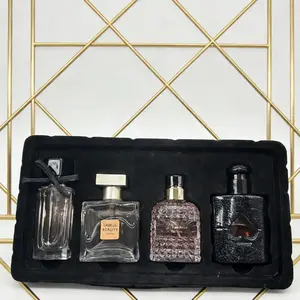 Luxury Perfume Gift Set with 4 Unique Scents and Elegant Packaging for Special Occasions