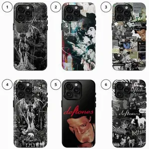 Deftones Tour 2026 for Fans Phone Case for iPhone For Samsung, Phone Accessories, Cute Phone Case, Fashion Case, Perfect Gift for HerHim, Phone Case for iPhone, Creative Dual Layer Case