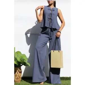 Bella Pleated Two Piece Set