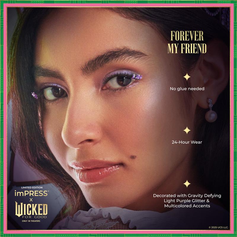 imPRESS X WICKED: FOR GOOD Falsies Self Adhesive Lash Clusters | Forever My Friend