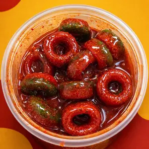La sandia traviesa (mojada de chamoy)Watermelon rings with Chamoy