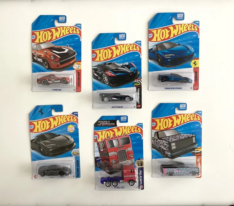 Hot Wheels Basic Mainlines - 1:64 Scale Diecast Models