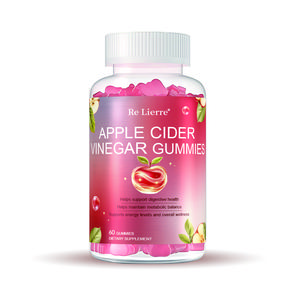 Re Lierre Apple Cider Vinegar Gummies - 60 Gummies for Digestive Health & Metabolic Balance - Dietary Supplement