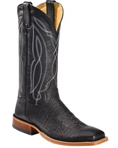Tony Lama Men's Flat Cow Foot Western Boot Square Toe - Tl3000