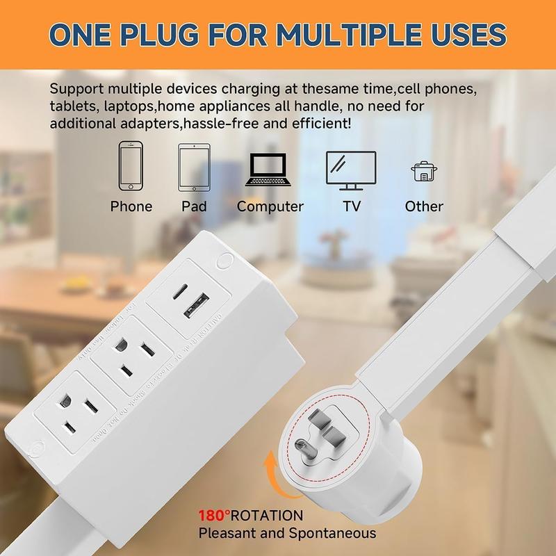 MUNBYN Electrical Outlet Extender Stick - Power Socket Expander,Extendable Outlet for Hard to Reach Places,Features USB-A,USB-C,2 AC Outlets,Rotates 180°,Use Behind Couches,Nightstands,Desks,More MUNBYN Electrical Outlet Extender Stick - Power Socket Expander,Extendable Outlet for Hard to Reach Places,Features USB-A,USB-C,2 AC Outlets,Rotates 180°,Use Behind Couches,Nightstands,Desks,More