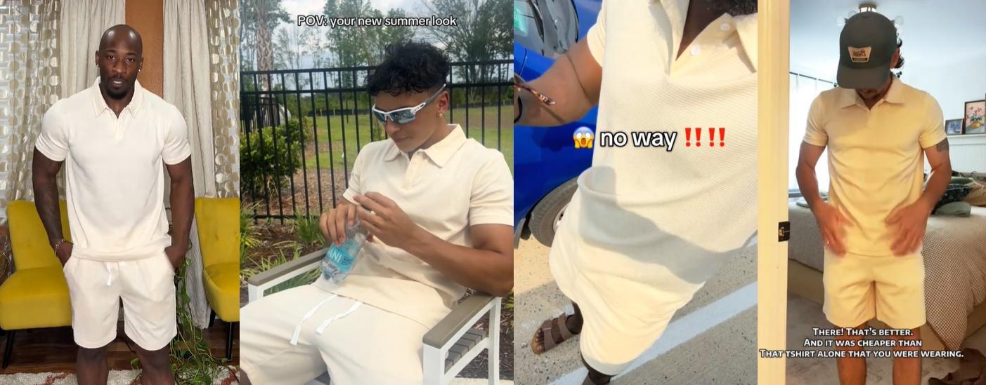 ELENCOCO  Summer Clearance Men's Summer Short Sleeve Shorts Athletic Casual Suit for Versatile Activities Outdoorfun, Men's 2 Piece Set,Summer Clothing Set,Tiktok shop deals,Gifts for him,Valentines day outfit SpringStatements