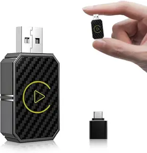 2026 Wireless Adapter for iPhone/Android Fast Connect No Delay Hands-Free Calling Electronic Charger CarPlay Adapter