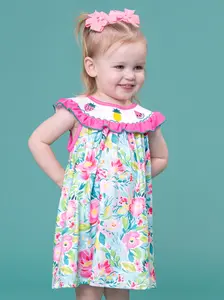 Fruity Summer Garden Smocked Dress Fruity Summer Garden Smocked Dress