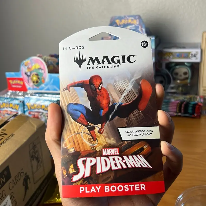 Magic The Gathering Spiderman Play Booster Sleeved Pack