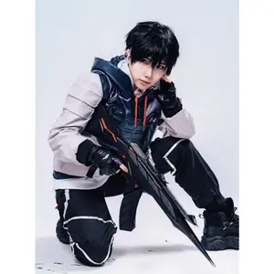 Valorant ISO Cosplay Set l Real-Life ISO Outfit l Valorant Cosplay Gear for Fans