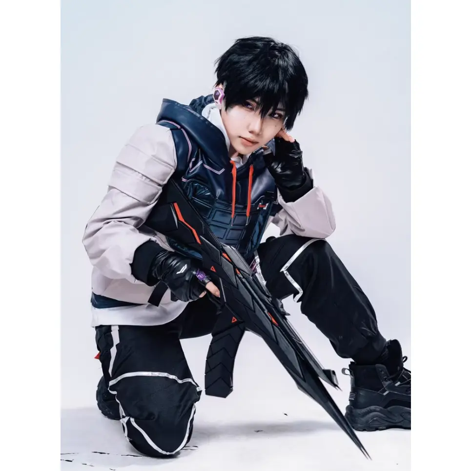 ISO outfit In stock] Valorant ISO Game Cosplay Costume – Gcosplay main image 4