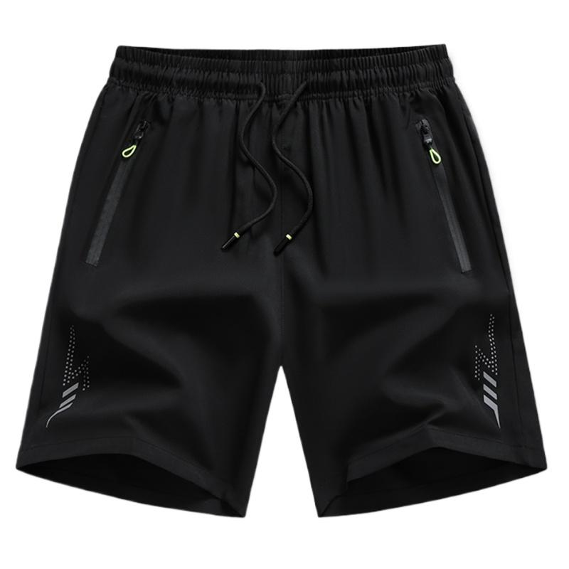 5 Pack Youth Summer Sports Shorts for Teen Boys with Zipper Pockets, Loose & Stylish Daily Shorts