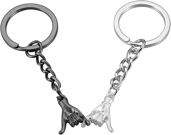 2pcs Pinky Promise Gift Matching Couple Gifts Valentines Day Gifts for Him Her Boyfriend Girlfriend Best Friend Matching Keychains for Couples Wife Husband Birthday Gifts 2pcs Pinky Promise Gift Matching Couple Gifts Valentines Day Gifts for Him Her Boyfriend Girlfriend Best Friend Matching Keychains for Couples Wife Husband Birthday Gifts