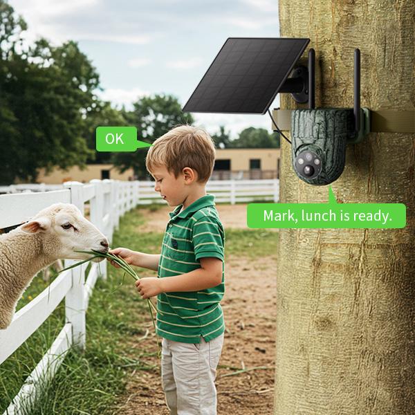 4G LTE Wireless Solar Powered Security Camera CB84S – 2K HDVideo 360°View, NoWiFi, Remote APP Controlled, Motion Activated, Night Vision, Outdoor, PIR Motion Detection, Data refill is required for Unlimited 4G data usage 4G LTE Wireless Solar Powered Security Camera CB84S – 2K HDVideo 360°View, NoWiFi, Remote APP Controlled, Motion Activated, Night Vision, Outdoor, PIR Motion Detection, Data refill is required for Unlimited 4G data usage