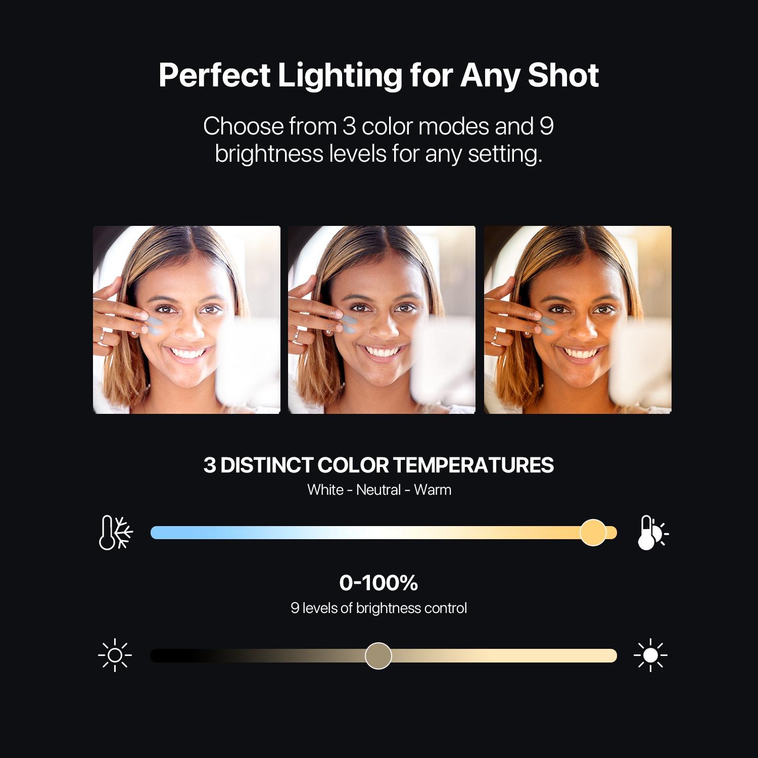 MyBat Pro Upgraded Selfie Stick With Fill Light, 72" Phone Tripod with Wireless Remote, Bluetooth Camera Video Recording for iPhone, Android Vlogging