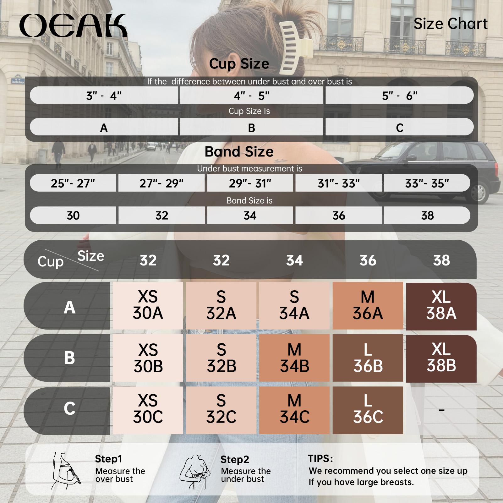 OEAK Womens Strapless Bras Push Up Bandeau Bra Non Slip Wireless Supportive Padded Bras Seamless Comfortable Tube Jelly Bra