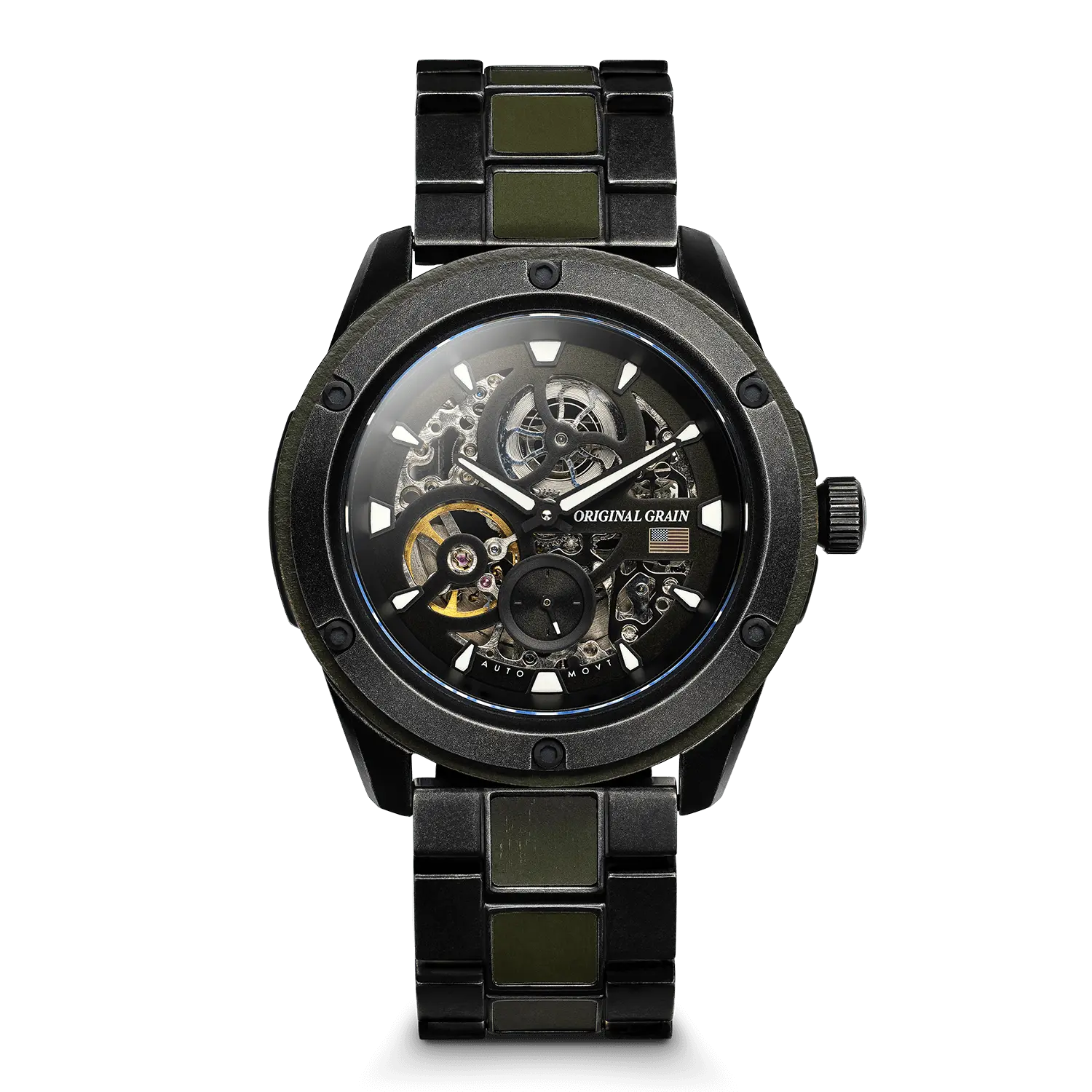Men's Military Rugged Tactical Automatic Mechanical Wrist Watch, 45mm Case Size, Mechanical Watch, Automatic Watches