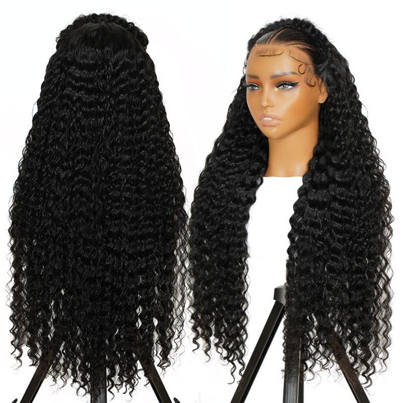 【Live Flash Sale】Alipearl Hair Pre Braided Deep Wave Stylist Wig Ready To Go Glueless 13x4 Lace Frontal Wig Pre Styled Pre Everything Wig 180% Density TikTokShopBacktoSchool FallFreshness