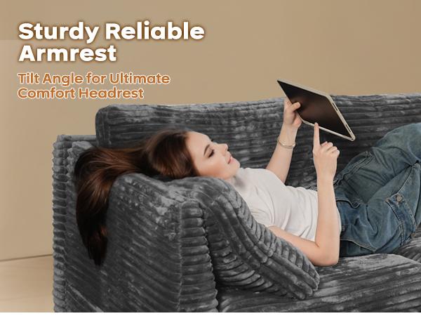 【6 Packages Shipping】Ovios 131" Modular Sectional Sofa Couch with Ottoman, U-Shaped Minimalist Couches with 2 Oversized Chaise, L-Shaped Modern Deep Seat Cloud Plush Corduroy Sofas Set for Living Room, 6 Seater 【6 Packages Shipping】Ovios 131" Modular Sectional Sofa Couch with Ottoman, U-Shaped Minimalist Couches with 2 Oversized Chaise, L-Shaped Modern Deep Seat Cloud Plush Corduroy Sofas Set for Living Room, 6 Seater