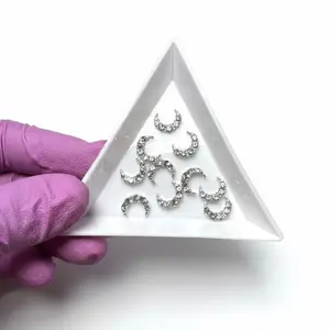 Moon Resin Nail Charm