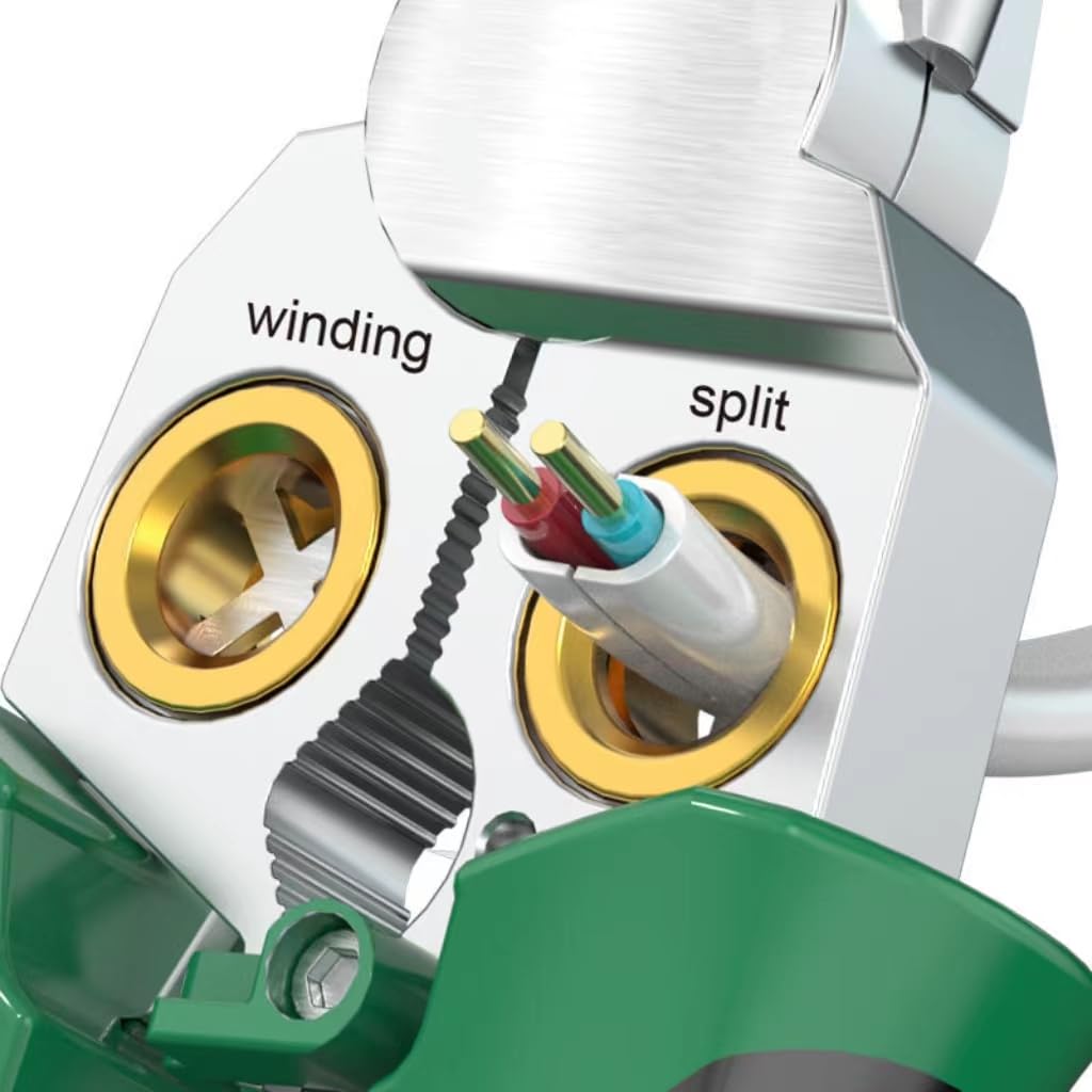 8-in-1 Wire Stripper for Electrician: Needle Nose Pliers with Voltage Tester & Dual Alarms - Electrical Pliers for Cutting Wires, Pulling Wires and Crimp Wires multi-function plier 8-in-1 Wire Stripper for Electrician: Needle Nose Pliers with Voltage Tester & Dual Alarms - Electrical Pliers for Cutting Wires, Pulling Wires and Crimp Wires multi-function plier