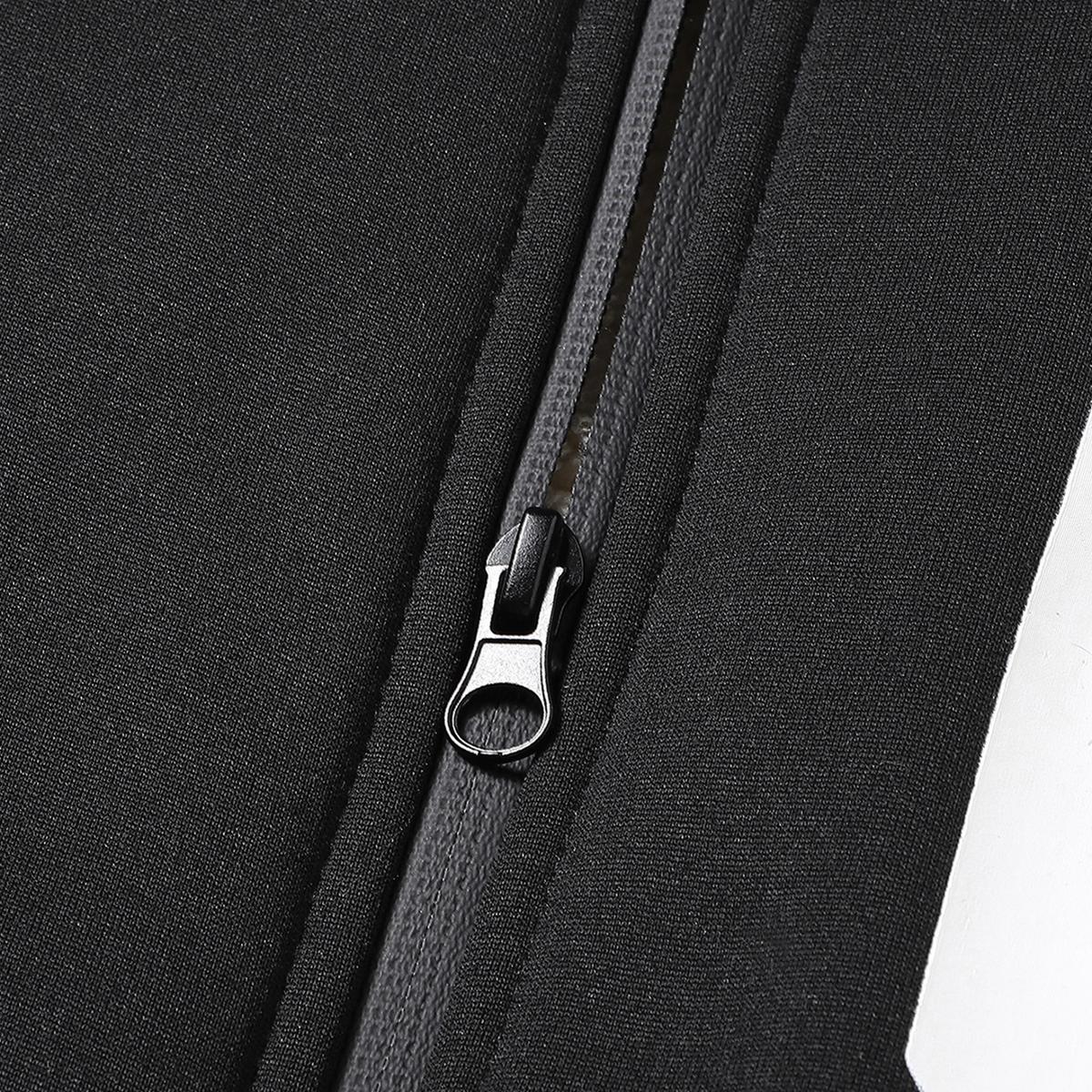 Men's Winter Fleece Lined Warm Hooded Jacket - Super Thick Windproof Zip Up Sports Sweatshirt with Pockets, Gray, Long Sleeve, Polyester, Casual Wear for Extreme Cold Weather, Autumn and Winter SpringStatements