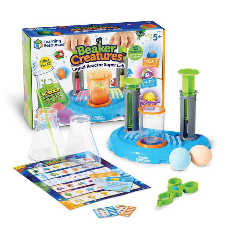 Learning Resources Beaker Creatures Liquid Reactor Super Lab, Volcano, Ages 5+