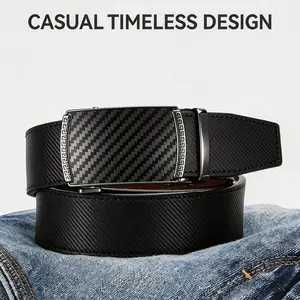 Mens Belt Leather Ratchet Easy Release Belt Dress and Casual Adjustable Belts for Men's Wear Gift Fathers Gift Christmas gifts