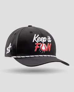 Keep It Fun Script Five Panel Cap - Baseballism x Austin Schultz