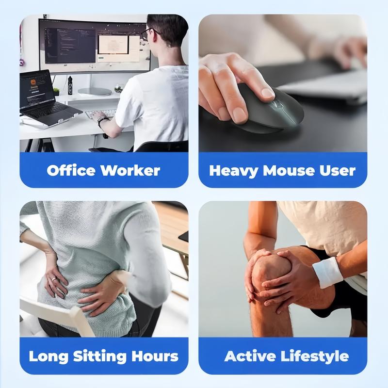 Pure Herbal Heat Patches for Shoulder, Waist, Knee & Foot, hand joints, office, Gym, Yoga, running, climbing mountains, driving sore, Prolonged sitting, Natural Long-Lasting Warmth (7 Pcs) Zest Aura