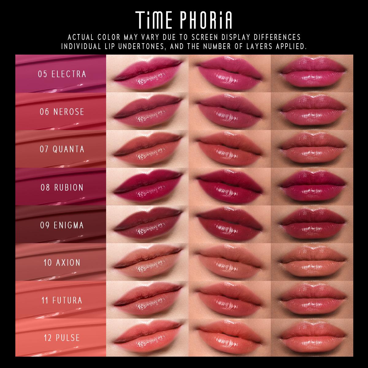 [TIMEPHORIA Hero Lip Stain] Stellar Dust Lip Stain 5ml - High Coverage Lip Tint & Gloss with Glassy Finish & 30% Moisture Content for Flawless Makeup Look