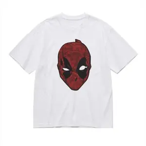Marvel Men's Deadpool Tee - Bold Graphic Design, Unisex Fit, Soft Breathable Fabric, Casual Wear, Machine Washable, Various Sizes Available