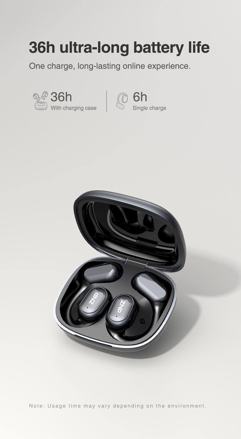 ZNP AI Earbuds for Conversational Chat Emotional Companionship & Portability Ideal for Social Interaction and Travel Gadget AI robot
