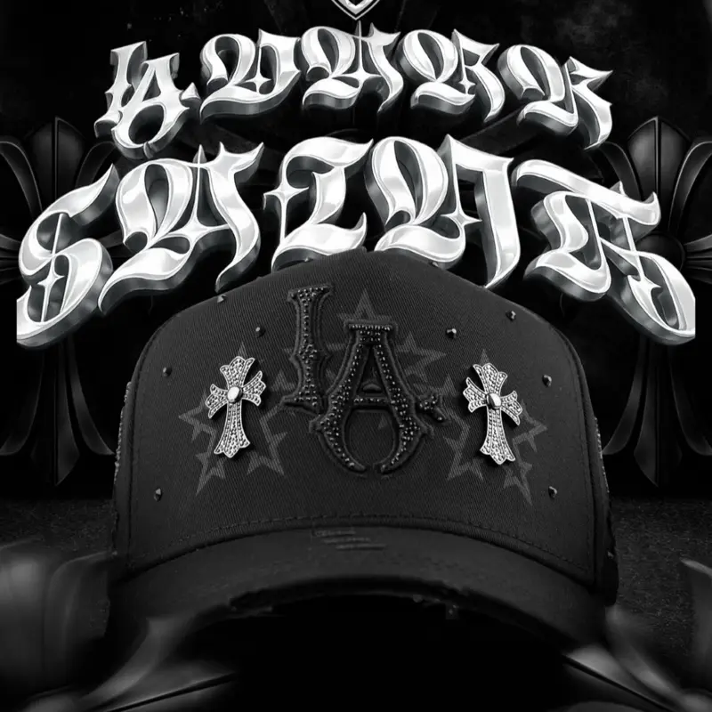 Cap “LADark Saints”, MZHats, black/ silver