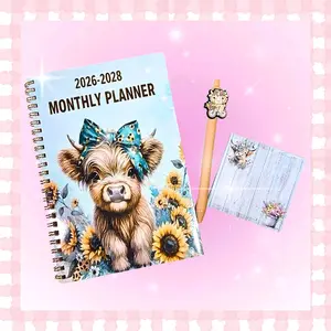 Highland Cow Cozy Planning Bundle
