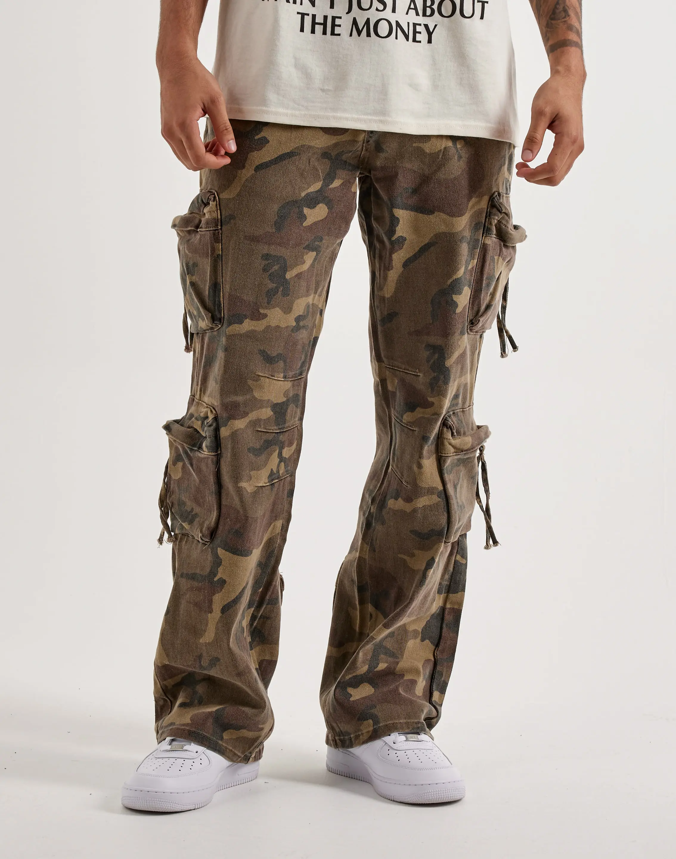 Mens Caliber Stacked Battalion Cargo Pants