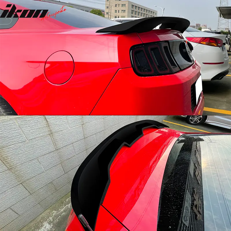 Trunk Spoiler Wing for Ford Mustang 2010-2014 2020 GT500 Style ABS Car Accessories