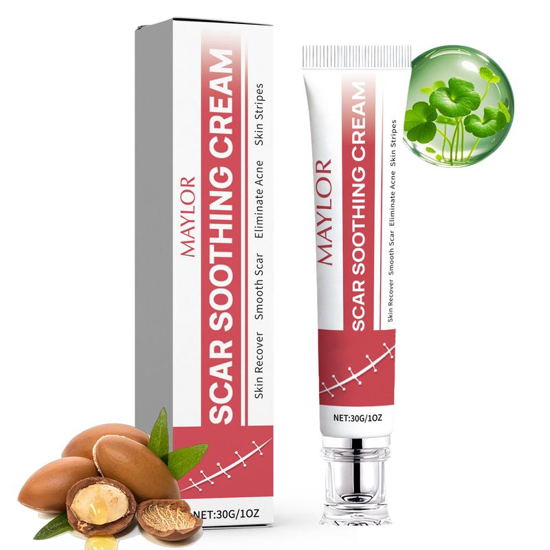 MAYLOR Scar Cream, Professional Scar Removal Gels - Advanced Silicone Scar Removal Cream for Burn, Acne Old Scar Removal Cream for Face & Body, Fades Dark Scars