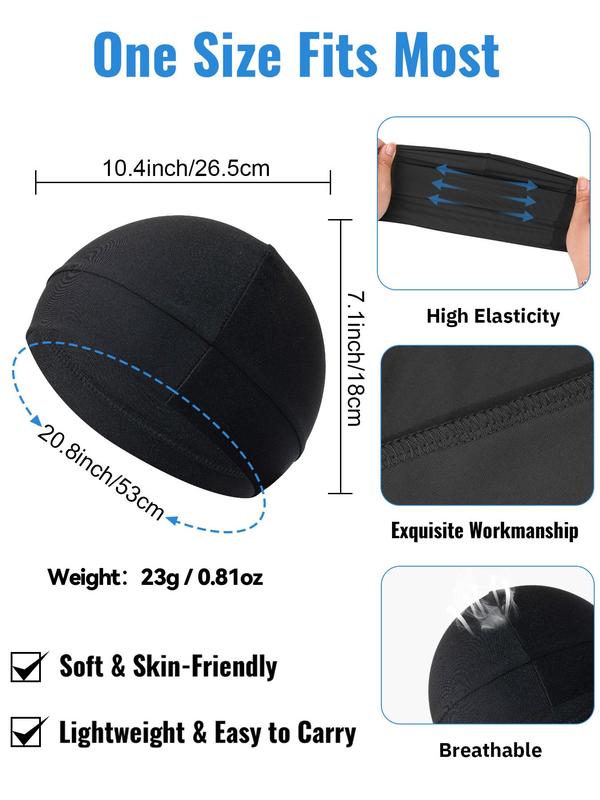 Simple Style Plain Color Skull Beanie for Men & Women, Casual Sporty Breathable Beanie Hat for Outdoor Sports for Men & Women, Fitted Hats Simple Style Plain Color Skull Beanie for Men & Women, Casual Sporty Breathable Beanie Hat for Outdoor Sports for Men & Women, Fitted Hats
