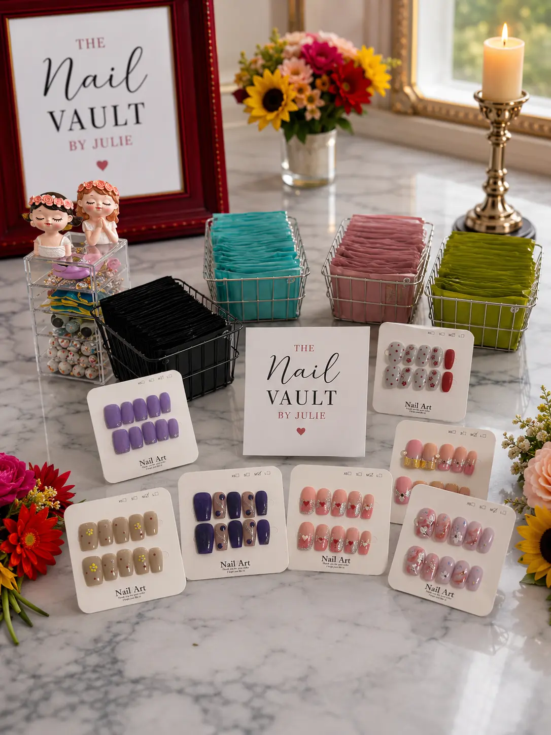 💥 $3.99 FLASH SALE – Handmade Press on Set Nails 💥