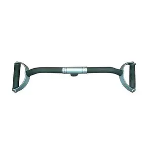 24" Rotating Lat Bar with D-Handles - Cable Attachment - Muscle D Fitness - Premium Grips