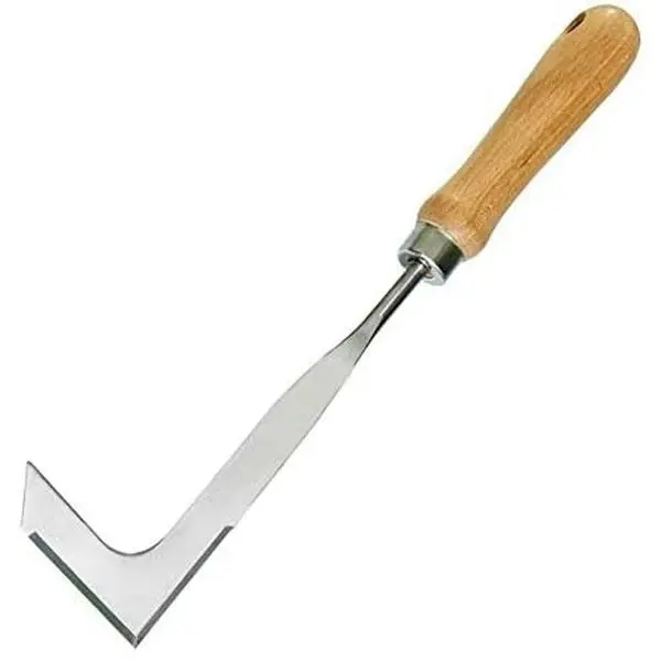 Crack Weeder Crevice Weeding Tool Patio Weeder L-Shape Patio Knife Lawn Yard Gardening Tool
