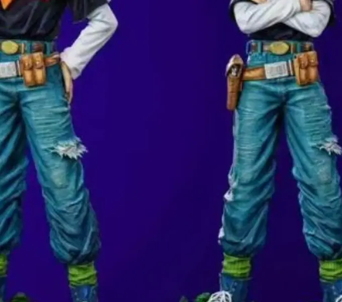Resin Android  17# Figure for Home Decoration