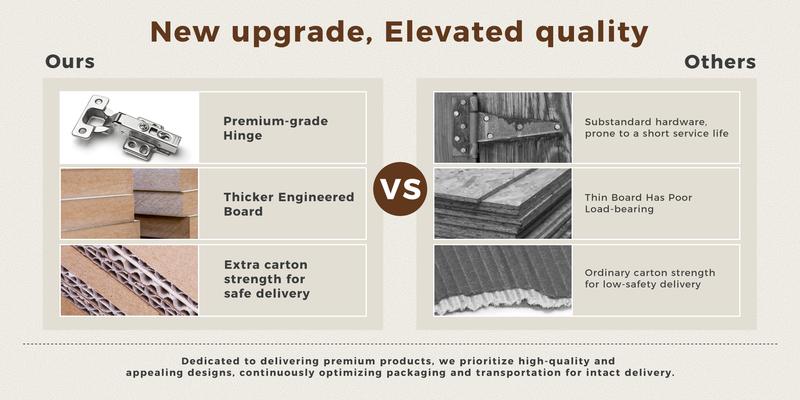 【Deal】Sweet Furniture S - Mid Century Modern TV Stand for 55-60 inch TV with Storage Cabinet, Adjustable Hinge - Wooden Media Console Table